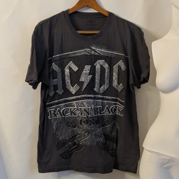 Rockware Other - AC/DC Back In The Black T Shirt sz L Rockware Other - AC/DC Back In The Black T Shirt sz L